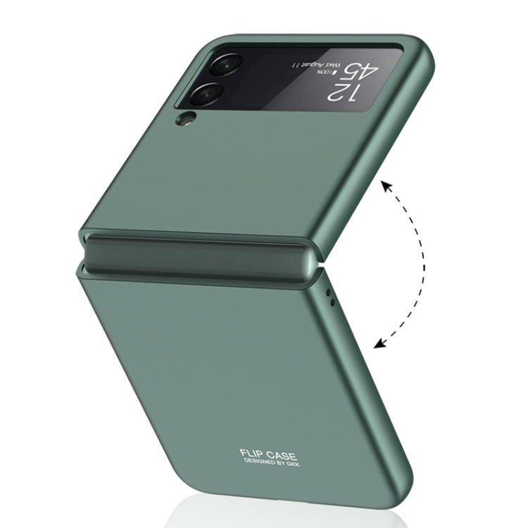 For Samsung Galaxy Z Flip3 5G GKK Ultra-thin Full Coverage PC Protective Case(Dark Night Green) - Galaxy Phone Cases by GKK | Online Shopping UK | buy2fix