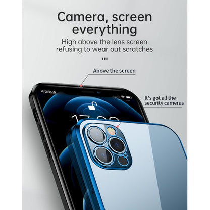 For iPhone 13 Pro SULADA Elastic Silicone Edge Frame + TPU All-inclusive Anti-fall Case (Blue) - iPhone 13 Pro Cases by SULADA | Online Shopping UK | buy2fix