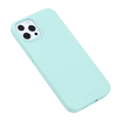 For iPhone 13 Pro GOOSPERY SOFT FEELING Liquid TPU Shockproof Soft Case (Mint Green) - iPhone 13 Pro Cases by GOOSPERY | Online Shopping UK | buy2fix