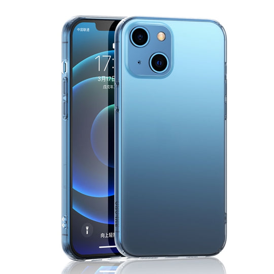 For iPhone 13 SULADA Frosted Series Shockproof TPU Protective Case(Transparent)
