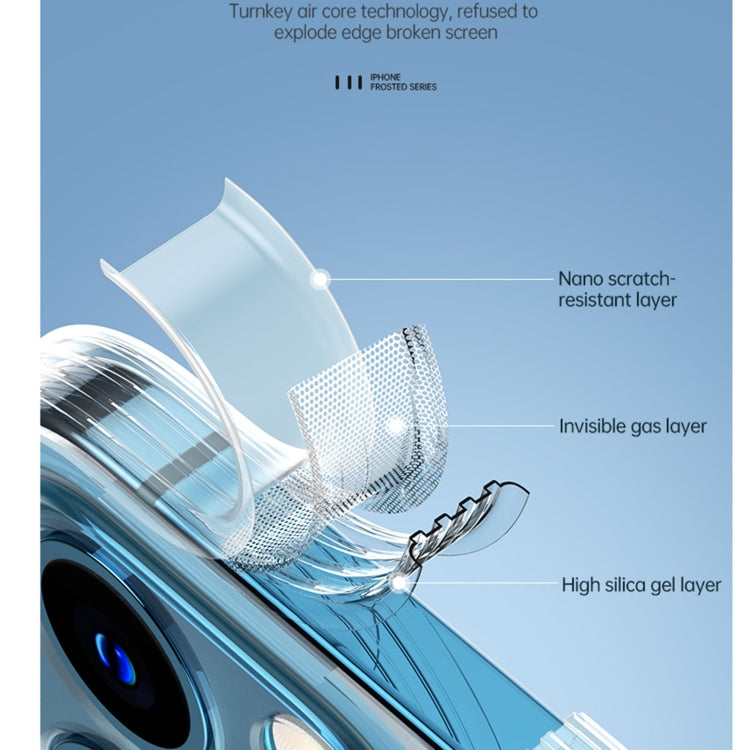 For iPhone 13 Pro Max SULADA Frosted Series Shockproof TPU Protective Case (Transparent) - iPhone 13 Pro Max Cases by SULADA | Online Shopping UK | buy2fix