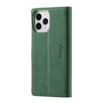 For iPhone 13 Pro Max Forwenw F1 Series Matte Strong Magnetism Horizontal Flip Leather Case with Holder & Card Slots & Wallet & Photo Frame (Green) - iPhone 13 Pro Max Cases by Forwenw | Online Shopping UK | buy2fix