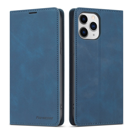 For iPhone 13 Forwenw Dream Series Magnetic Oil Edge Horizontal Flip Leather Case with Holder & Card Slot & Photo Frame & Wallet(Blue) - iPhone 13 Cases by Forwenw | Online Shopping UK | buy2fix