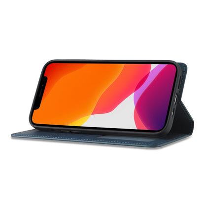 For iPhone 13 Forwenw Dream Series Magnetic Oil Edge Horizontal Flip Leather Case with Holder & Card Slot & Photo Frame & Wallet(Blue) - iPhone 13 Cases by Forwenw | Online Shopping UK | buy2fix