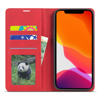 For iPhone 13 Pro Max Forwenw Dream Series Magnetic Oil Edge Horizontal Flip Leather Case with Holder & Card Slot & Photo Frame & Wallet (Red) - iPhone 13 Pro Max Cases by Forwenw | Online Shopping UK | buy2fix