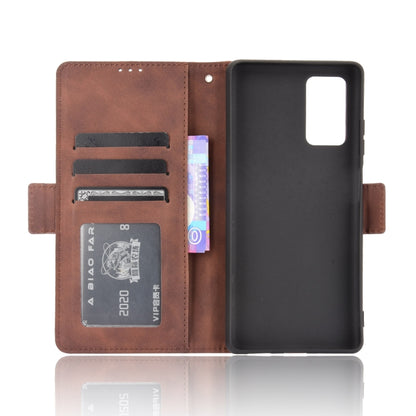 For Blackview A100 Skin Feel Calf Pattern Horizontal Flip Leather Case with Holder & Card Slots & Photo Frame(Brown) - More Brand by buy2fix | Online Shopping UK | buy2fix