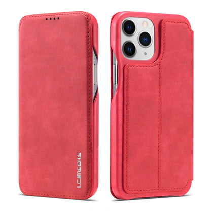 For iPhone 13 Pro Max LC.IMEEKE Hon Ancient Series Horizontal Flip Leather Case with Holder & Card Slot (Red) - iPhone 13 Pro Max Cases by LC.IMEEKE | Online Shopping UK | buy2fix