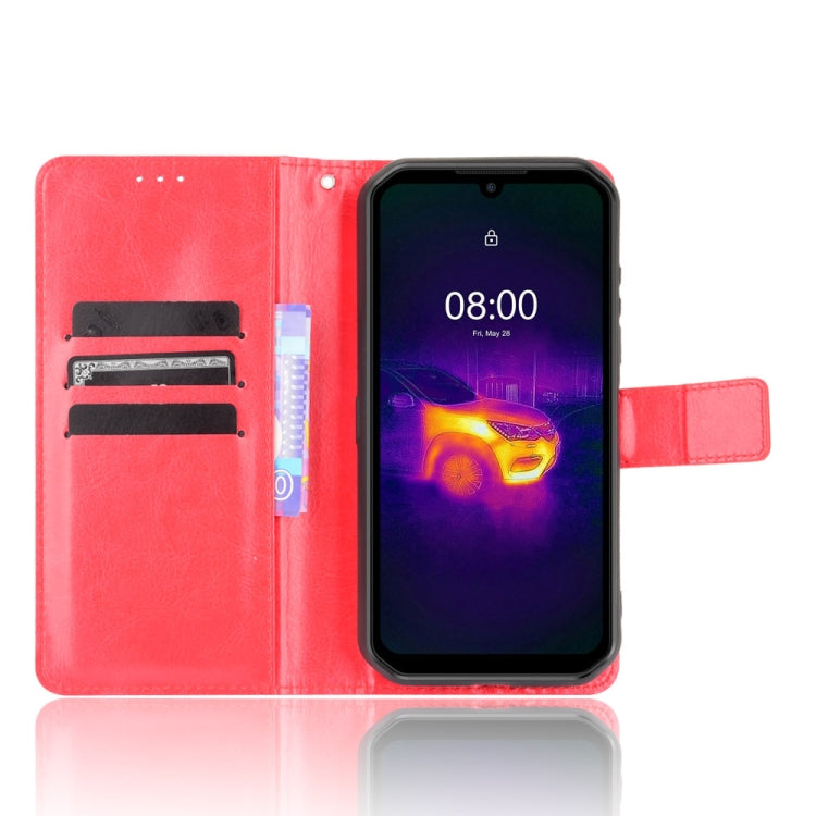 For Ulefone Armor 11 5G/11T 5G Crazy Horse Texture Horizontal Flip Leather Case with Holder & Card Slots & Lanyard(Red) by buy2fix