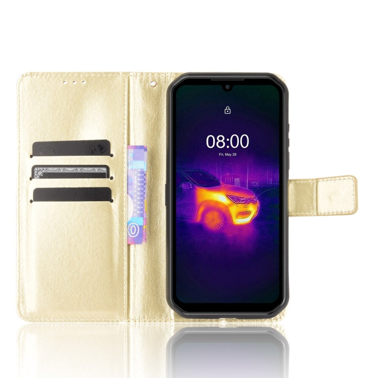 For Ulefone Armor 11 5G/11T 5G Crazy Horse Texture Horizontal Flip Leather Case with Holder & Card Slots & Lanyard(Gold) - More Brand by buy2fix | Online Shopping UK | buy2fix