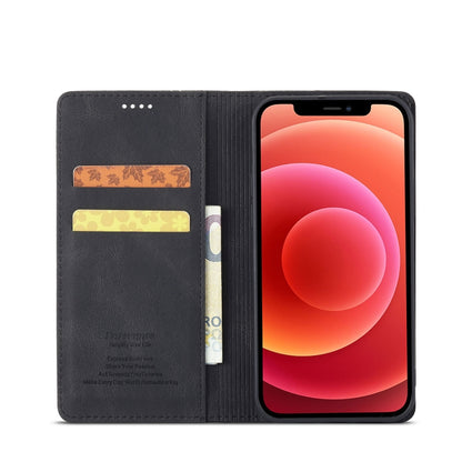 For iPhone 11 Pro Max Forwenw F2 Series Magnetic Horizontal Flip Leather Case with Holder & Card Slots & Wallet (Black) - iPhone 11 Pro Max Cases by Forwenw | Online Shopping UK | buy2fix