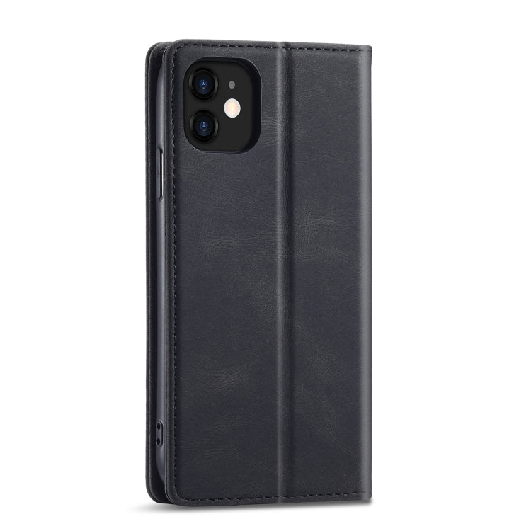 For iPhone 12 mini Forwenw F2 Series Magnetic Horizontal Flip Leather Case with Holder & Card Slots & Wallet (Black) - iPhone 12 mini Cases by Forwenw | Online Shopping UK | buy2fix