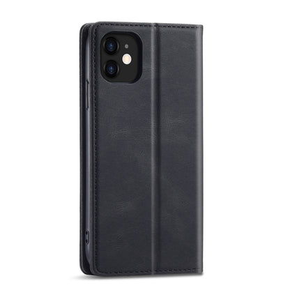For iPhone 12 mini Forwenw F2 Series Magnetic Horizontal Flip Leather Case with Holder & Card Slots & Wallet (Black) - iPhone 12 mini Cases by Forwenw | Online Shopping UK | buy2fix