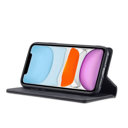 For iPhone 12 mini Forwenw F2 Series Magnetic Horizontal Flip Leather Case with Holder & Card Slots & Wallet (Black) - iPhone 12 mini Cases by Forwenw | Online Shopping UK | buy2fix