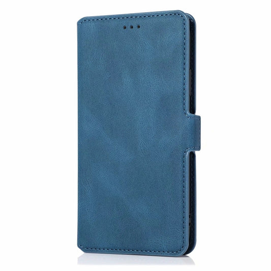 For iPhone 13 Retro Magnetic Closing Clasp Horizontal Flip Leather Case with Holder & Card Slots & Photo Frame & Wallet(Navy Blue) by buy2fix