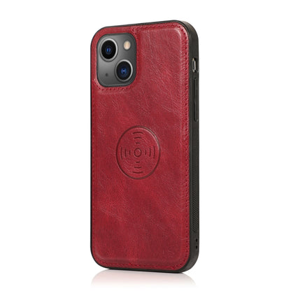 For iPhone 13 Pro Max Strong Magnetic Detachable Horizontal Flip Leather Case with Card Slots & Wallet (Red) - iPhone 13 Pro Max Cases by buy2fix | Online Shopping UK | buy2fix