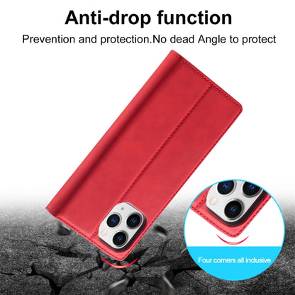 For iPhone 13 Pro Max LC.IMEEKE Strong Magnetic PU + Matte TPU Horizontal Flip Leather Case with Holder & Card Slots & Wallet (Red) - iPhone 13 Pro Max Cases by LC.IMEEKE | Online Shopping UK | buy2fix