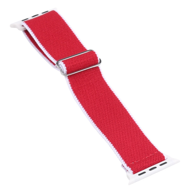 High Elastic Nylon Watch Band For Apple Watch Ultra 49mm&Watch Ultra 2 49mm / Series 9&8&7 45mm / SE 3&SE 2&6&SE&5&4 44mm / 3&2&1 42mm(United States) - Watch Bands by buy2fix | Online Shopping UK | buy2fix