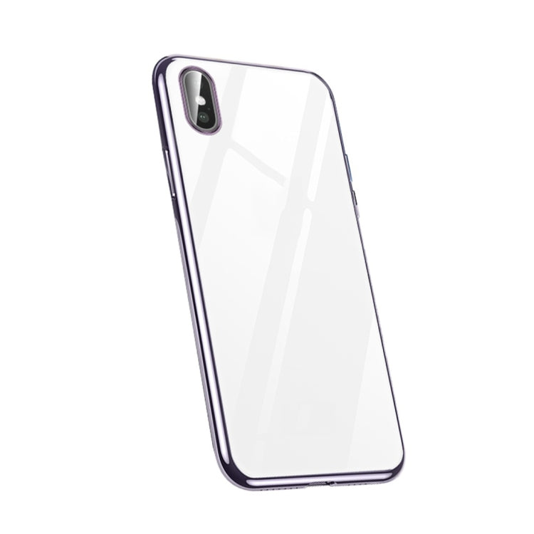 For iPhone XR SULADA Shockproof Ultra-thin TPU Protective Case(Purple) - More iPhone Cases by SULADA | Online Shopping UK | buy2fix
