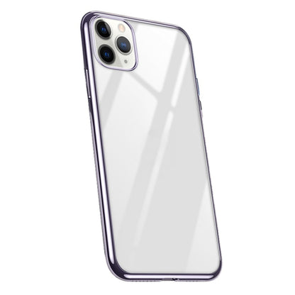 For iPhone 11 Pro SULADA Shockproof Ultra-thin TPU Protective Case(Purple) - iPhone 11 Pro Cases by SULADA | Online Shopping UK | buy2fix