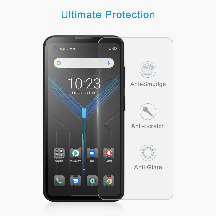 For Blackview BL5000 Dual 10 PCS 0.26mm 9H 2.5D Tempered Glass Film by buy2fix