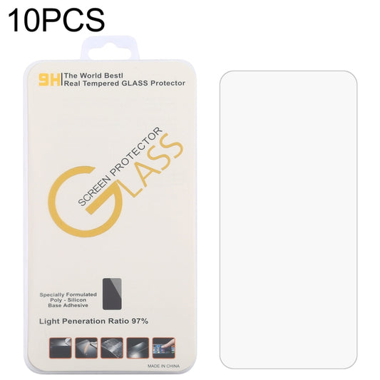 For Doogee V10 5G 10 PCS 0.26mm 9H 2.5D Tempered Glass Film - For Doogee by buy2fix | Online Shopping UK | buy2fix