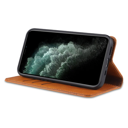 For iPhone 13 Pro AZNS Magnetic Calf Texture Horizontal Flip Leather Case with Card Slots & Holder & Wallet (Dark Green) - iPhone 13 Pro Cases by AZNS | Online Shopping UK | buy2fix