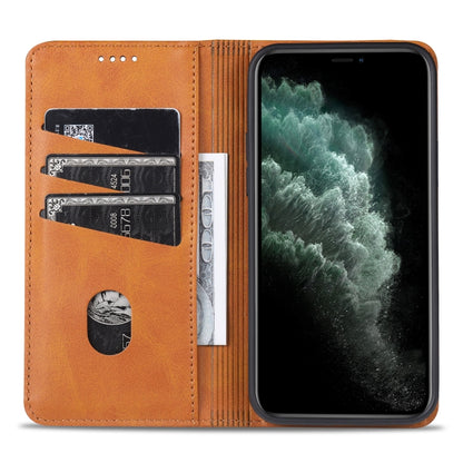 For iPhone 13 Pro AZNS Magnetic Calf Texture Horizontal Flip Leather Case with Card Slots & Holder & Wallet (Dark Green) - iPhone 13 Pro Cases by AZNS | Online Shopping UK | buy2fix