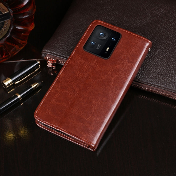 idewei Crazy Horse Texture Horizontal Flip Leather Case with Holder & Card Slots & Wallet For Xiaomi Mix 4(Red) - Xiaomi Cases by idewei | Online Shopping UK | buy2fix