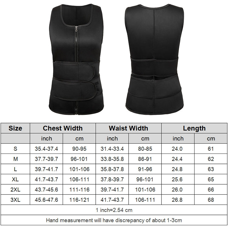 Neoprene Men Sport Body Shapers Vest Waist Body Shaping Corset, Size:XL(Black) -  by buy2fix | Online Shopping UK | buy2fix