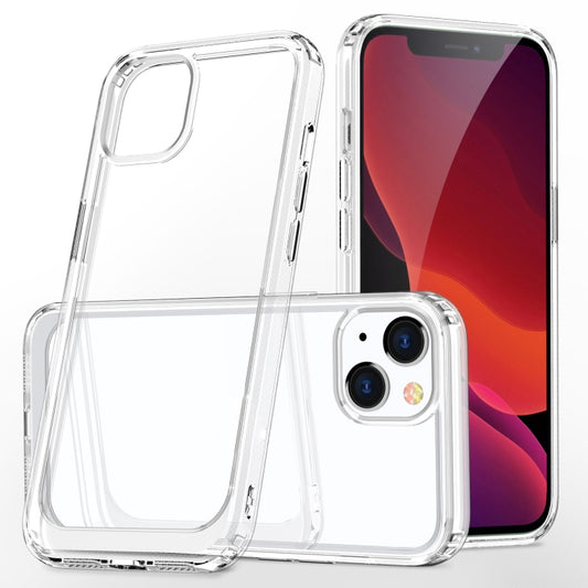 For iPhone 13 mini Crystal Clear Shockproof PC + TPU Protective Case (Transparent) - iPhone 13 mini Cases by buy2fix | Online Shopping UK | buy2fix