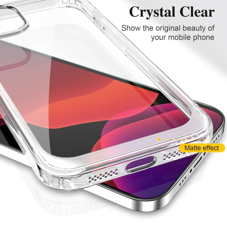 For iPhone 13 mini Crystal Clear Shockproof PC + TPU Protective Case (Transparent) by buy2fix