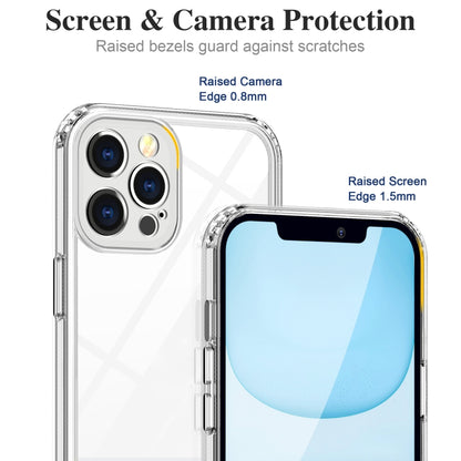 For iPhone 11 Pro Max Crystal Clear Shockproof PC + TPU Protective Case (Transparent) by buy2fix