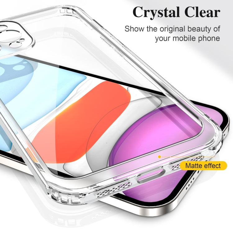 For iPhone 11 Pro Max Crystal Clear Shockproof PC + TPU Protective Case (Transparent) by buy2fix