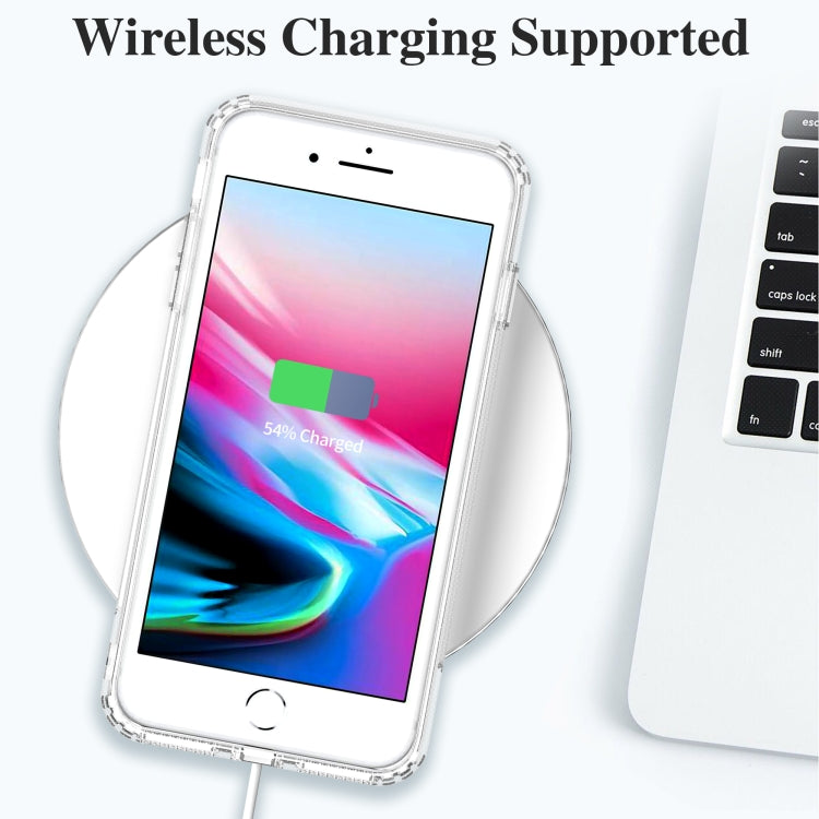 Crystal Clear Shockproof PC + TPU Protective Case For iPhone 8 Plus / 7 Plus(Transparent) by buy2fix