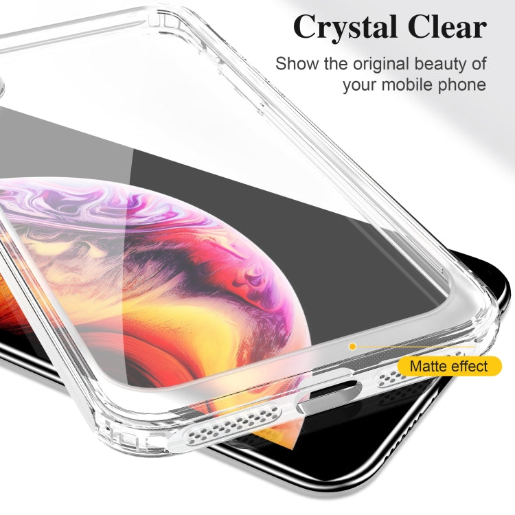 For iPhone XS Max Crystal Clear Shockproof PC + TPU Protective Case(Transparent) by buy2fix