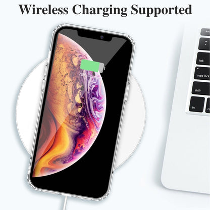 For iPhone X / XS Crystal Clear Shockproof PC + TPU Protective Case(Transparent) by buy2fix