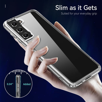 For Samsung Galaxy S21 5G TPU + PC Transparent Shockproof Protective Case - Galaxy S21 5G Cases by buy2fix | Online Shopping UK | buy2fix