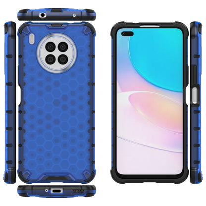 For Huawei Nova 8i Shockproof Honeycomb PC + TPU Protective Case(Blue) - Huawei Cases by buy2fix | Online Shopping UK | buy2fix