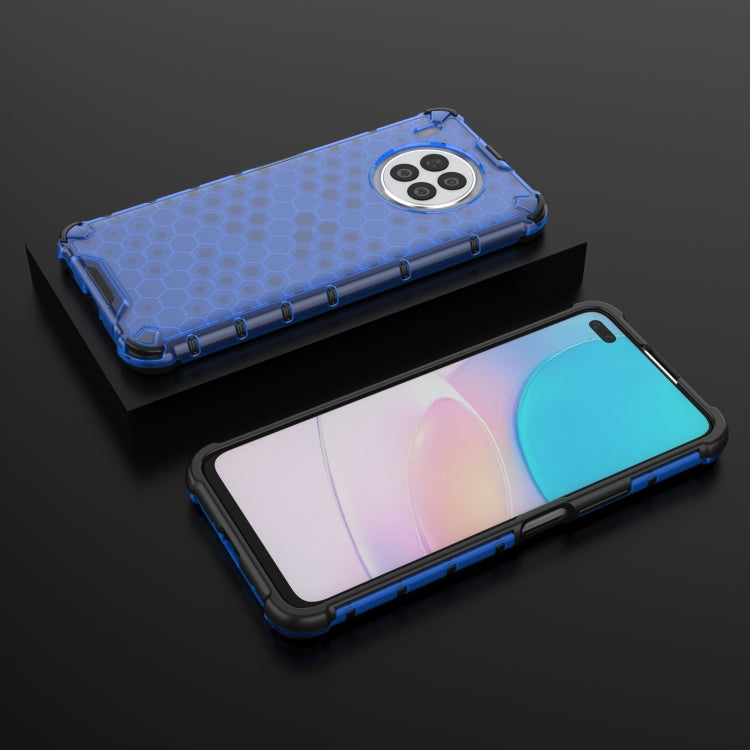 For Huawei Nova 8i Shockproof Honeycomb PC + TPU Protective Case(Blue) - Huawei Cases by buy2fix | Online Shopping UK | buy2fix