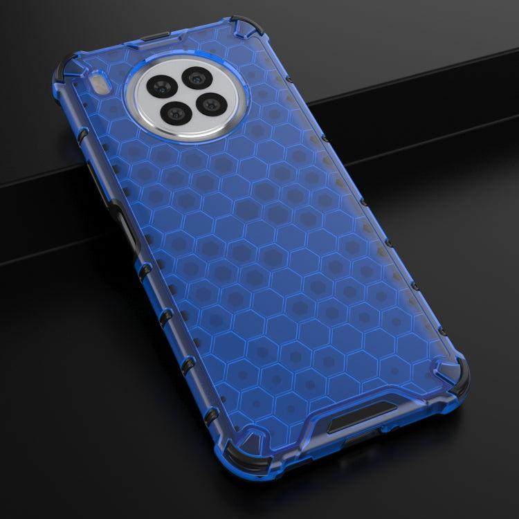 For Huawei Nova 8i Shockproof Honeycomb PC + TPU Protective Case(Blue) - Huawei Cases by buy2fix | Online Shopping UK | buy2fix