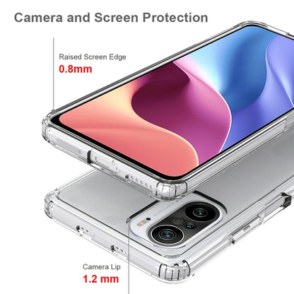 Shockproof Scratchproof TPU + Acrylic Protective Case For Xiaomi Redmi K40 / Poco F3(Transparent) - Xiaomi Cases by buy2fix | Online Shopping UK | buy2fix