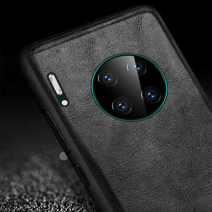 For Huawei Mate 30 SULADA Shockproof TPU + Handmade Leather Protective Case(Black) - Huawei Cases by SULADA | Online Shopping UK | buy2fix