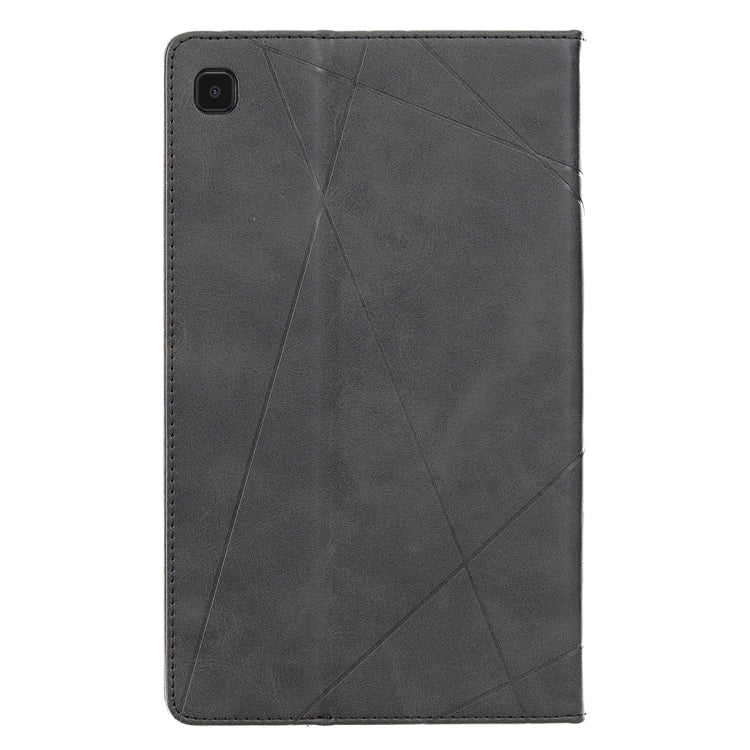 For Samsung Galaxy Tab A7 Lite SM-T220/SM-T225 Rhombus Texture Horizontal Flip Magnetic Leather Case with Holder & Card Slots(Black) - Tab A7 Lite T220 / T225 by buy2fix | Online Shopping UK | buy2fix