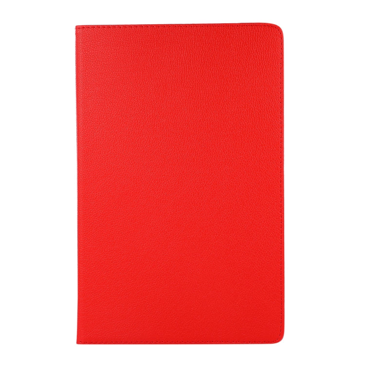 For Xiaomi Pad 5 Pro / Pad 5  360 Degree Rotation Litchi Texture Flip Leather Case with Holder(Red) - More Tablet Cases by buy2fix | Online Shopping UK | buy2fix