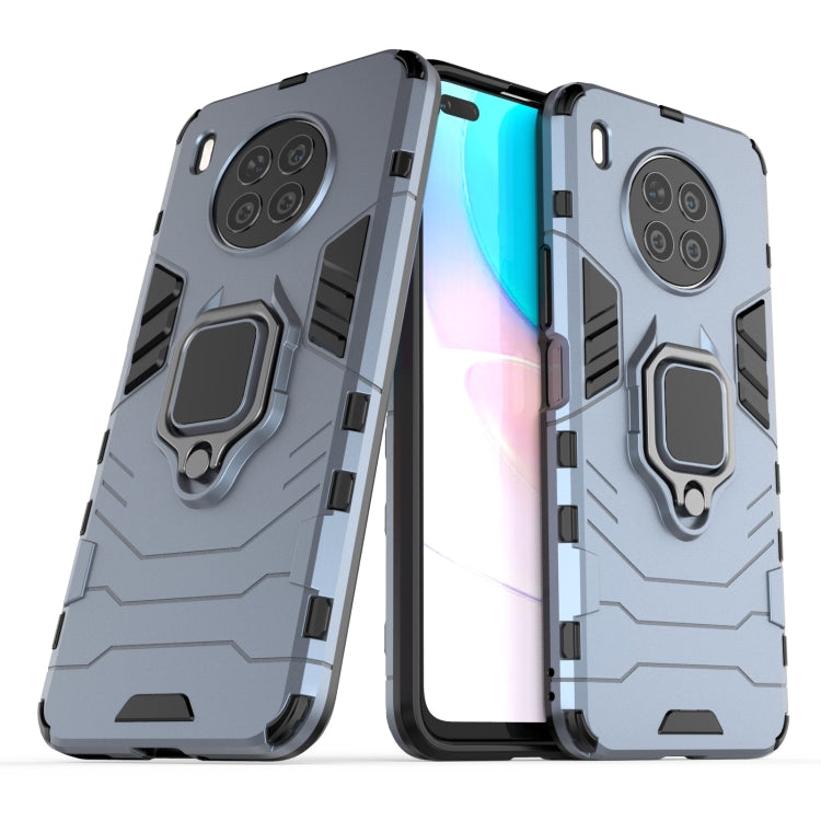 For Huawei nova 8i Foreign Version Shockproof PC + TPU Protective Case with Magnetic Ring Holder(Navy Blue) - Huawei Cases by buy2fix | Online Shopping UK | buy2fix
