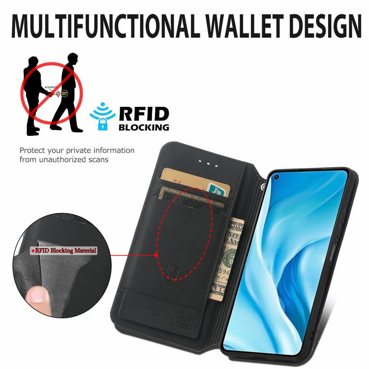 For Xiaomi Mi 11 Lite Colorful Magnetic Horizontal Flip PU Leather Case with Holder & Card Slot & Wallet(Magic Space) - Xiaomi Cases by buy2fix | Online Shopping UK | buy2fix