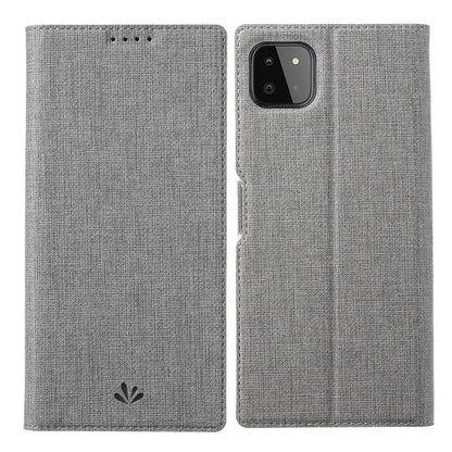 For Samsung Galaxy A22 5G ViLi DMX Series Shockproof TPU + PU Leather Magnetic Attraction Horizontal Flip Case with Card Slot & Holder(Grey) - Galaxy Phone Cases by ViLi | Online Shopping UK | buy2fix