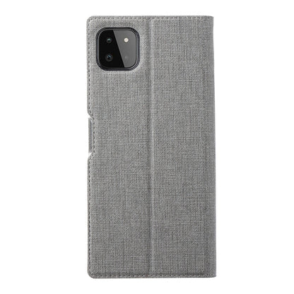 For Samsung Galaxy A22 5G ViLi DMX Series Shockproof TPU + PU Leather Magnetic Attraction Horizontal Flip Case with Card Slot & Holder(Grey) - Galaxy Phone Cases by ViLi | Online Shopping UK | buy2fix