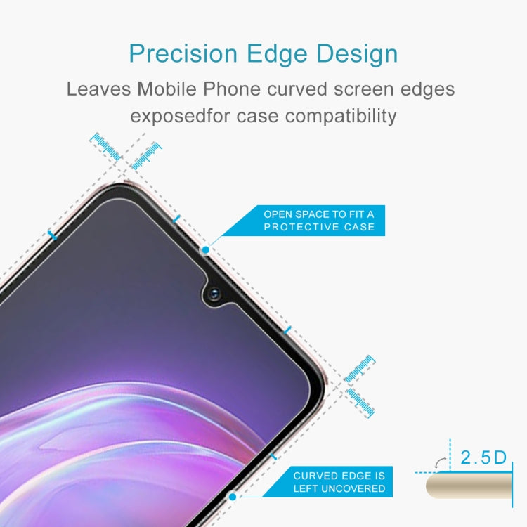 For vivo V21 / V21 5G 10 PCS 0.26mm 9H 2.5D Tempered Glass Film by buy2fix