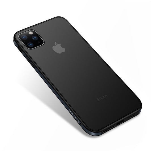 For iPhone 11 SULADA Shockproof Aviation Aluminum Metal frame + TPU + Frosted Protective Case(Black) by SULADA